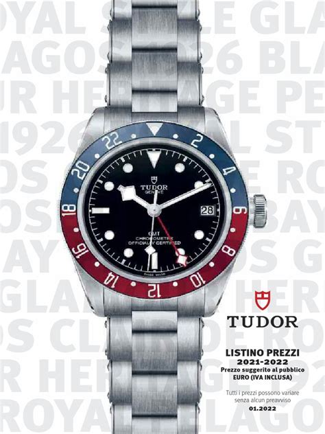 tudor prezzi listino|New Tudor Watches & Prices .